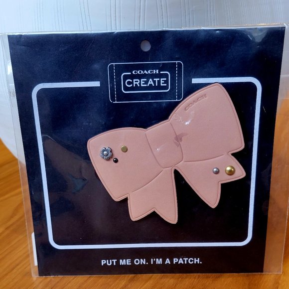 Coach Bow Shoe Patch - Picture 3 of 8